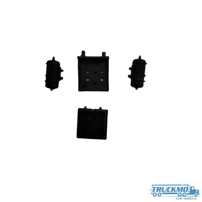 Tekno Parts DAF 2800 Batteriebox + Lufttrommel 81292
