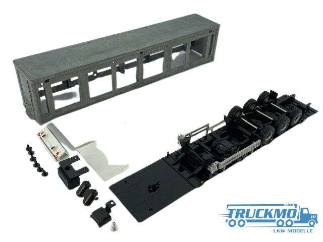 Tekno kits 3-axle Curtainside trailer 81835
