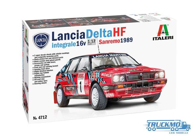 Italeri Rally San Remo Lancia Delta HF Integrale 16V 1989 4712
