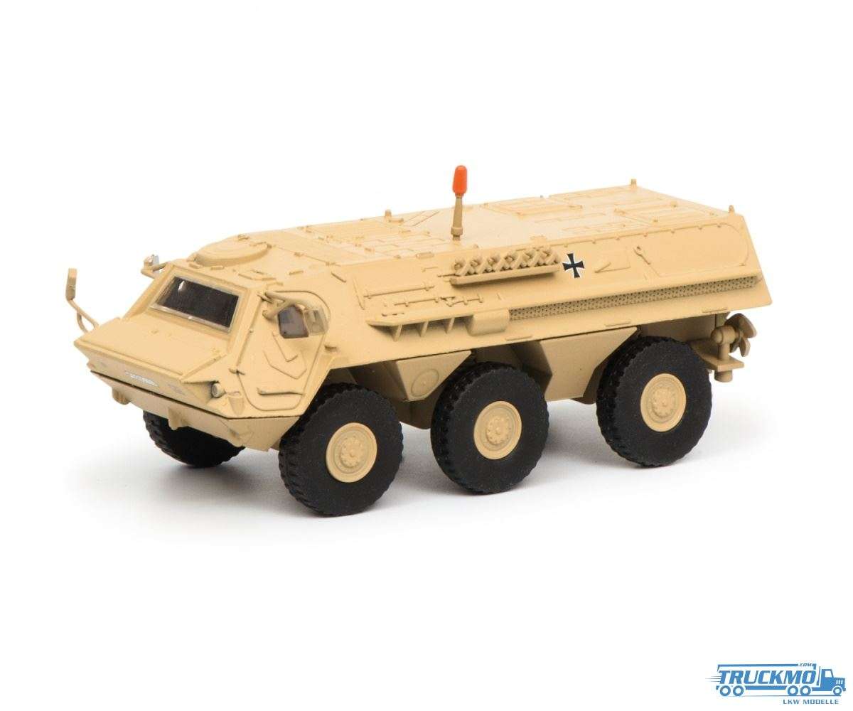 Schuco military model ISAF Fuchs armored transport 452635700
