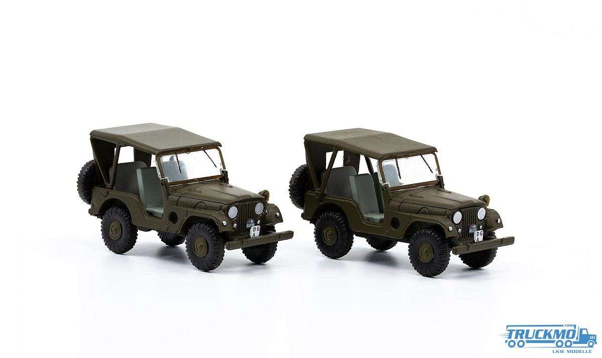 ACE Arwico Collectors Edition Willys Set with 2 Army Jeep M38A1 885105