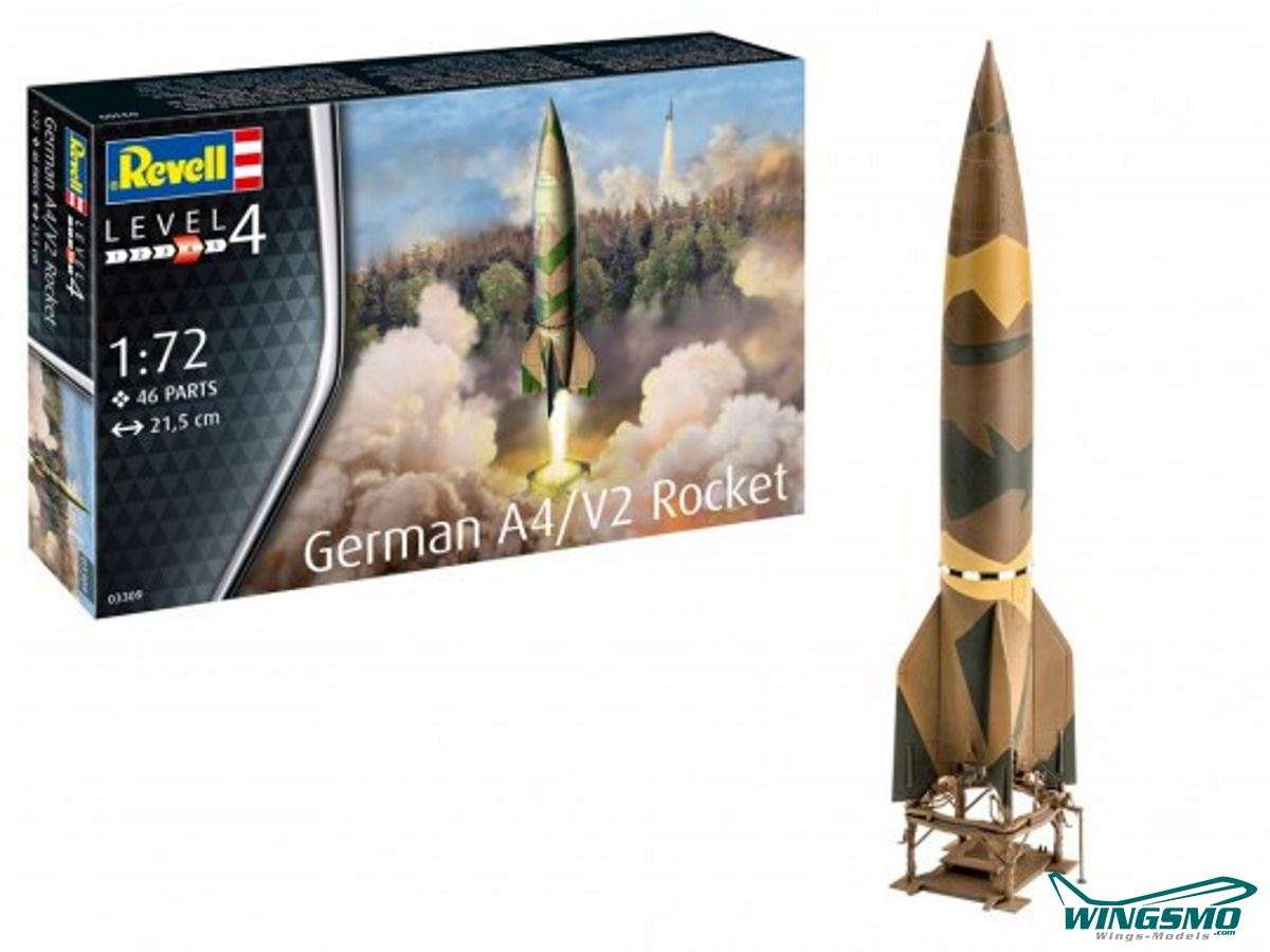 Revell aircraft German A4 / V2 Rocket 1:72 03309
