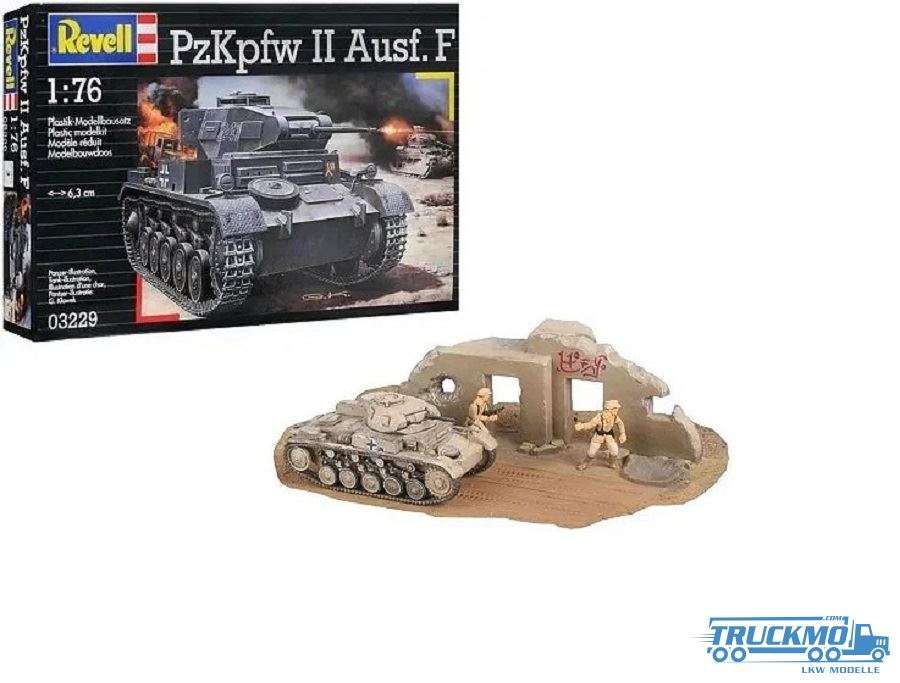 Revell Militär PzKpfw II Ausf. F 1:76 03229