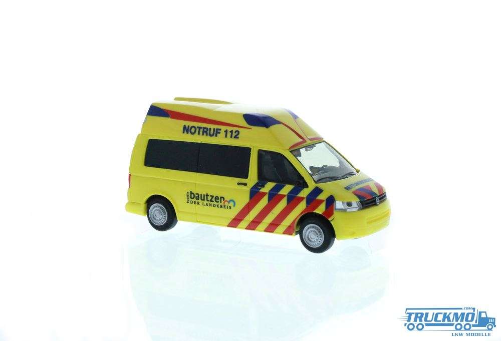 Rietze Rettungsdienst Radeberg Ambulanz Mobile Hornis Silver ´10 53438