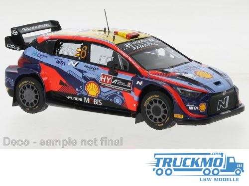 IXO Models Rally Acropolis Hyundai i20 N Rally1 2022 No.6 D. Sordo C. Carrera IXORAM869.22