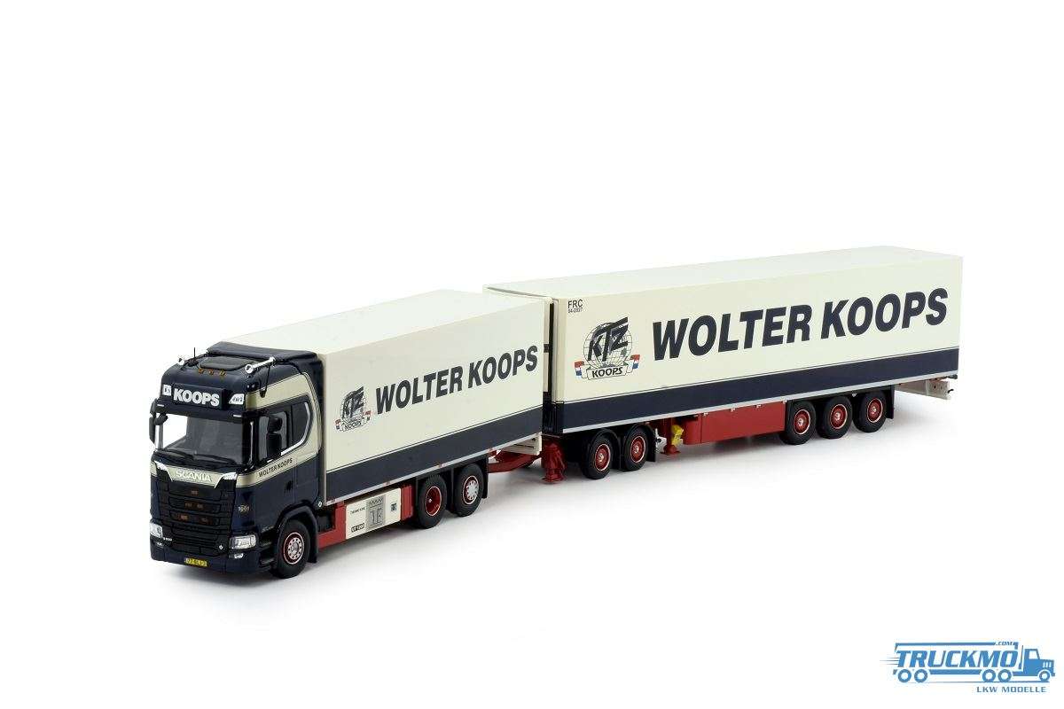 Tekno Wolter Koops Scania next Gen S Highline LZV Dolly-Hängerzug 83612