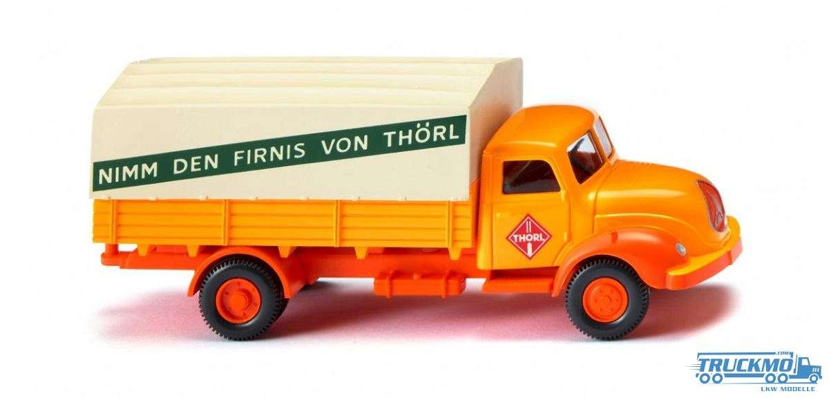 Wiking Thörl Magirus Sirius Flatbed Truck 042003