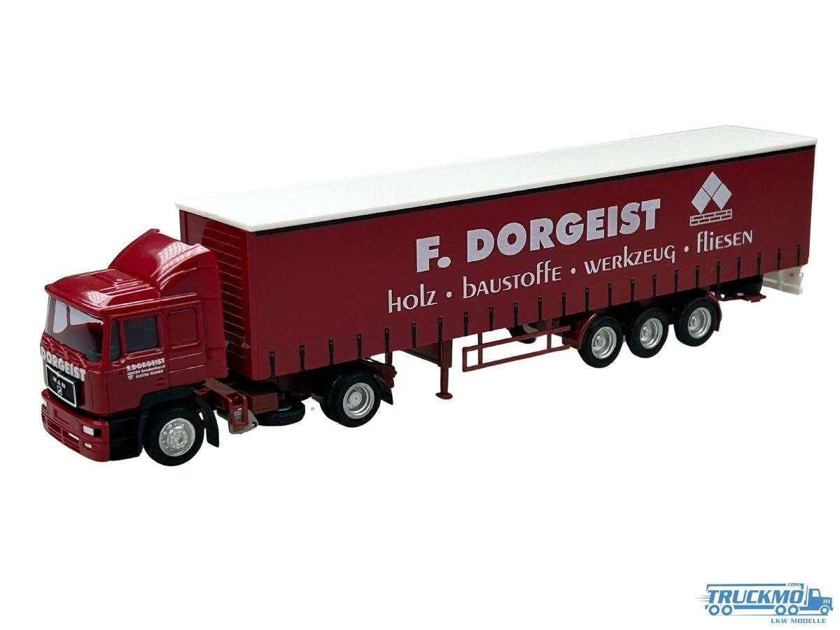 AWM Dorgeist MAN F2000 Curtain Box Semitrailer 76293