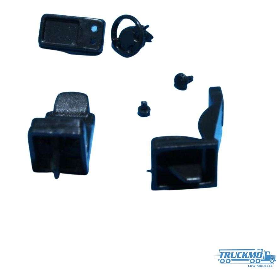 Tekno Parts DAF CF Euro 5 seats steering wheel accessories set 501-908 79477
