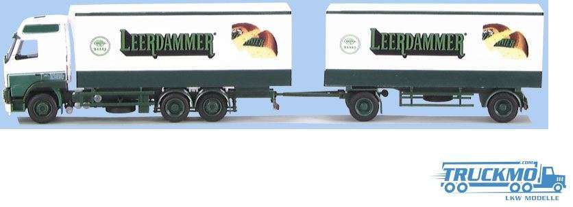 AWM Leerdammer Volvo FH Globetrotter Box trailer trailer 70807