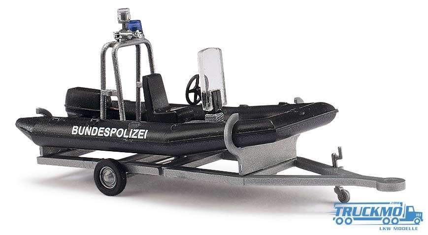 Busch Bundespolizei Anhänger Motorboot 59952