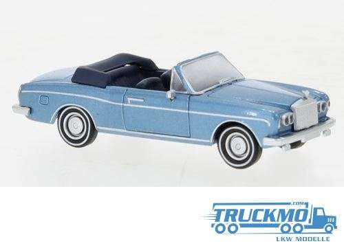 Brekina Rolls Royce Corniche metallic-blau 1971 870513