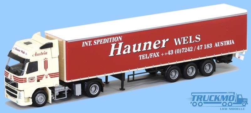 AWM Hauner Volvo FH XL Aerop Curtain canvas box semitrailer 54250