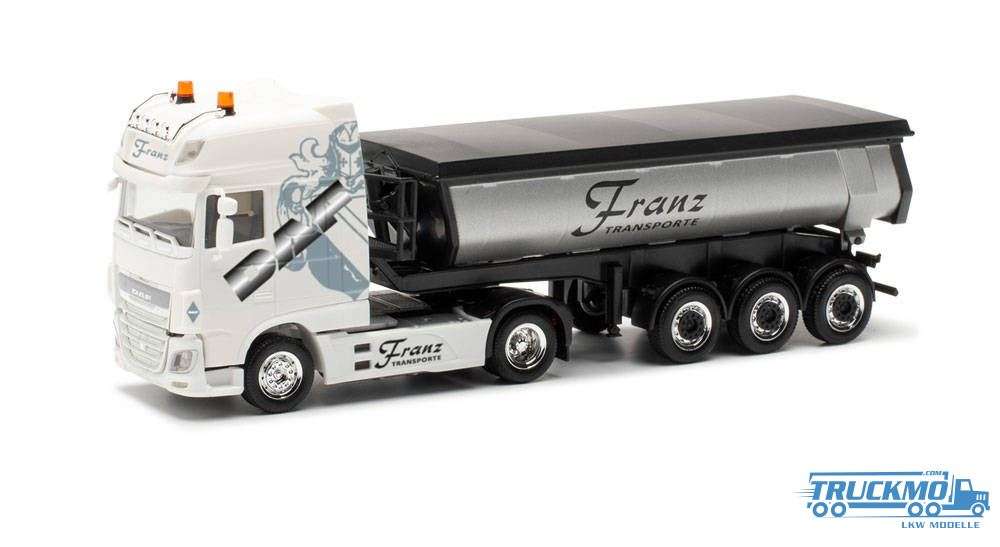 Herpa Spedition Franz/Trucker Babe Mona DAF XF SSC thermo semitrailer 949811
