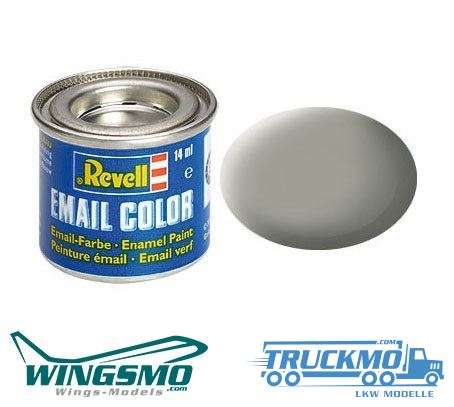Revell model paint Email Color stone grey matt 14ml RAL 7030 32175