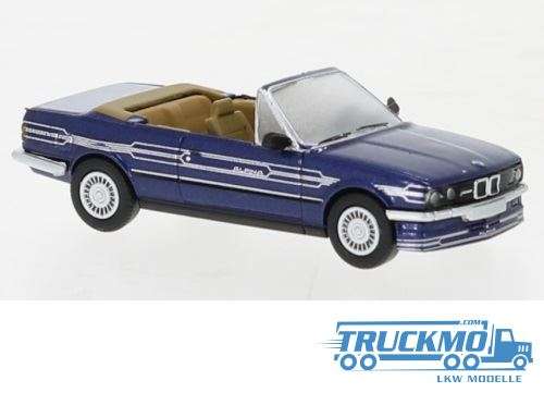 Brekina BMW Alpina C2 2 7 Cabriolet metallic-dark blue 1986 870444