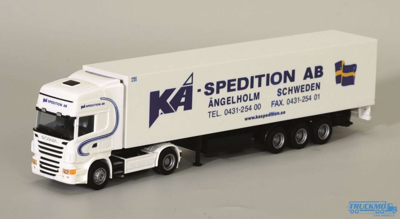 AWM KA Spedition Scania 09 Topline reefer trailer 53544
