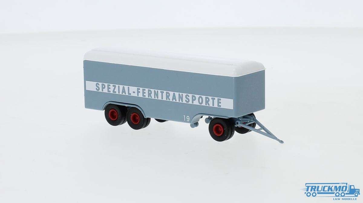 Brekina box trailer 95557