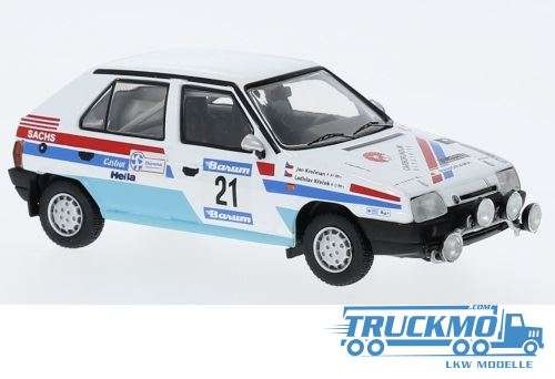 IXO Models Barum Rally Skoda Favorit 136L 1990 No.21 L. Krecek J. Krecman IXORAC432.22