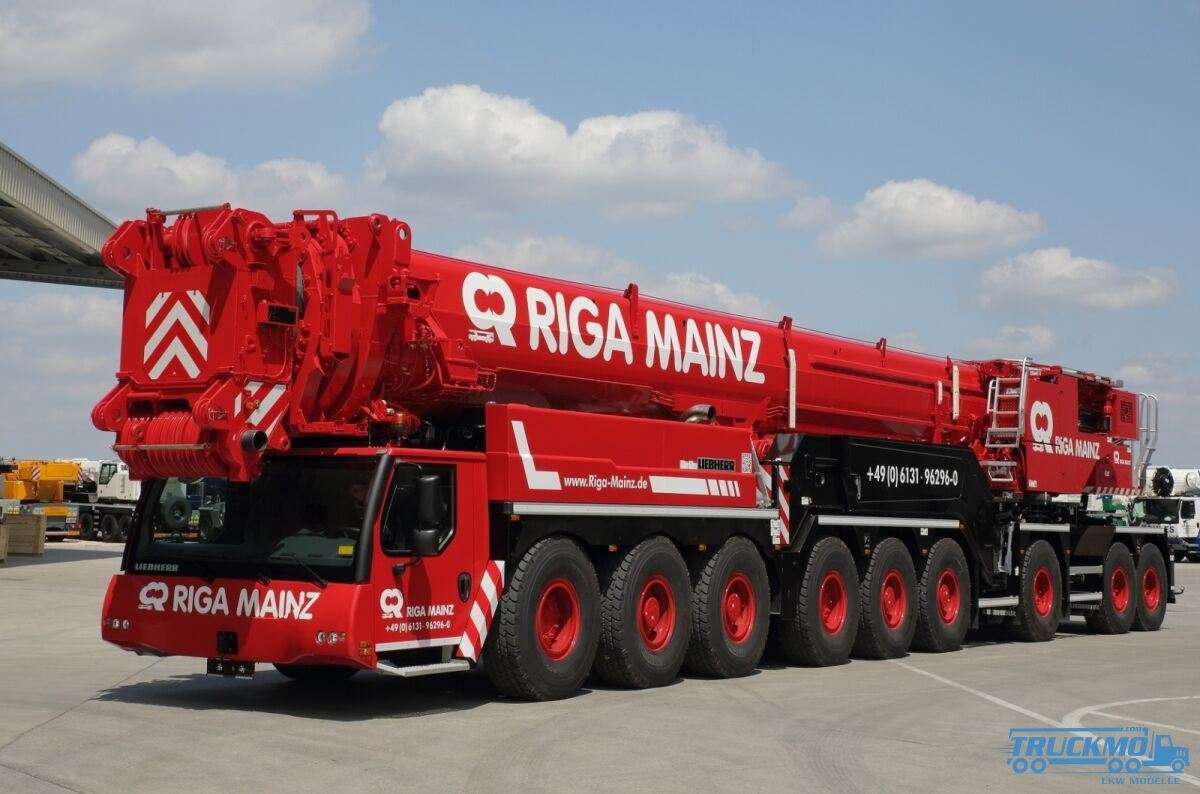 WSI Riga Mainz Liebherr LTM1750-9.1 Mobile Crane 51-2141