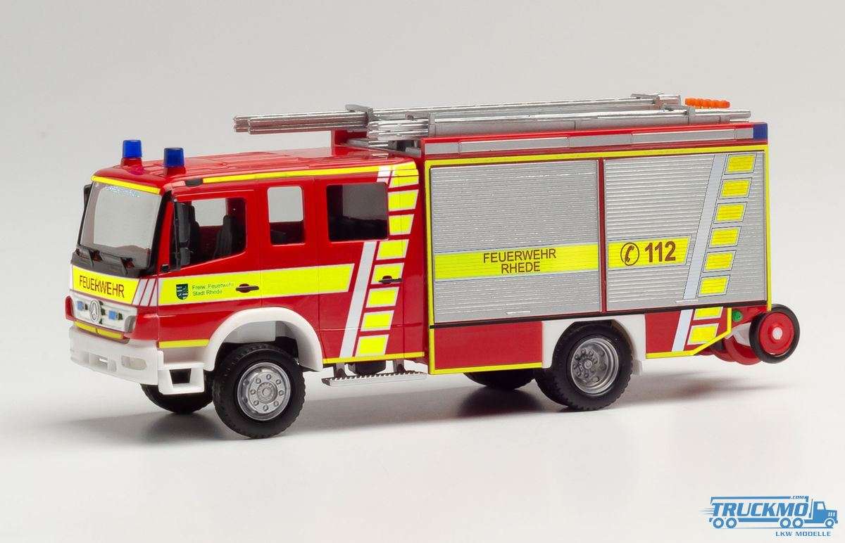 Herpa fire brigade Rhede Mercedes Benz Atego 04 HLF 095914