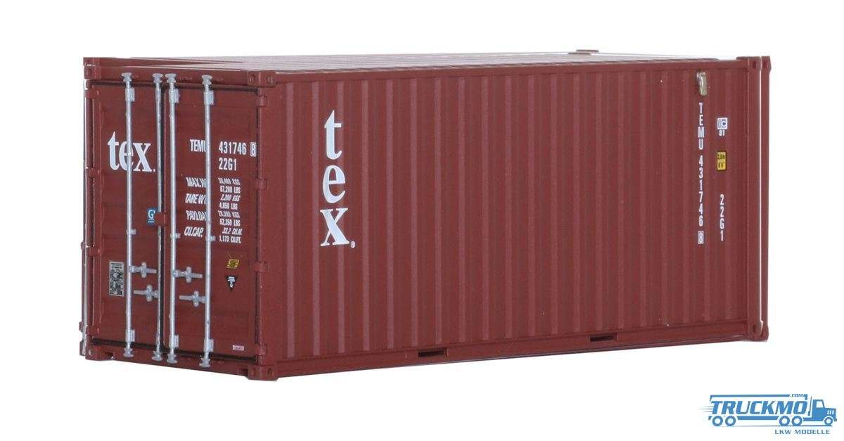 PT Trains Tex 20ft Container TEMU4317468 820008
