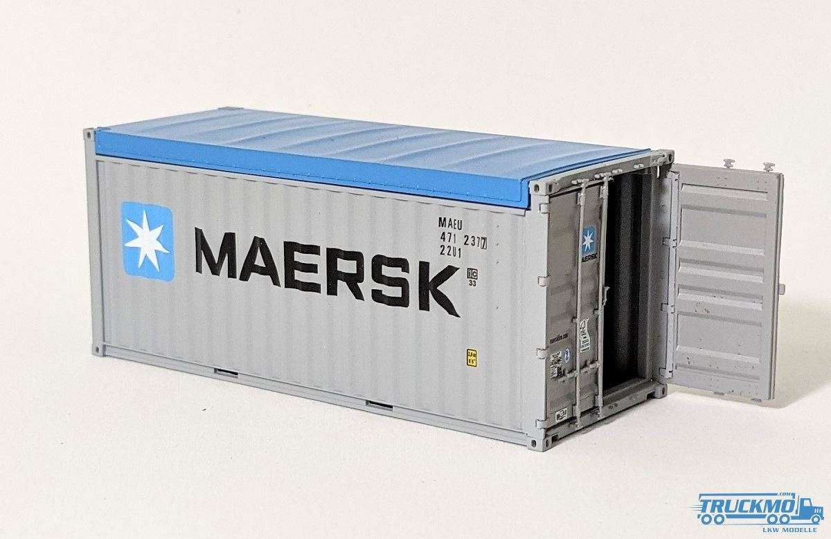 PT Trains Maersk 20ft open top Container MAEU4712377 820503.1