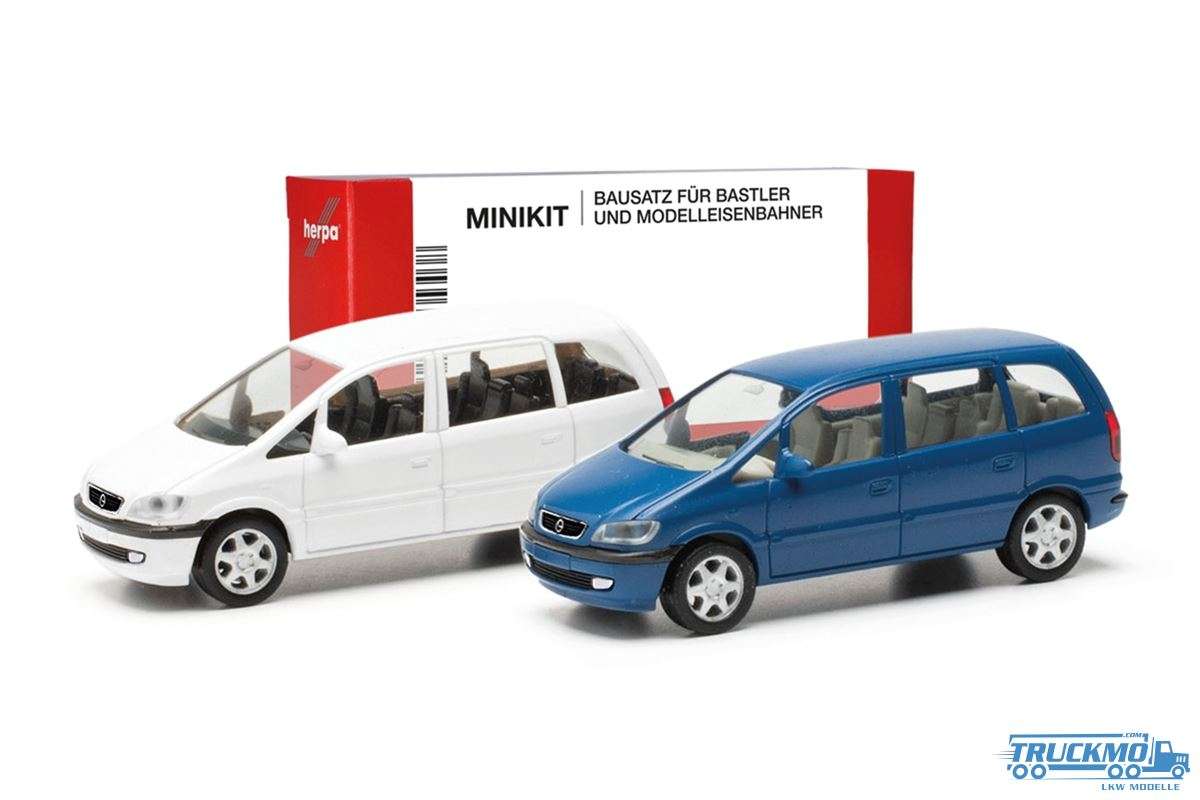 Herpa Minikit Opel Zafira 2 Stück 013932