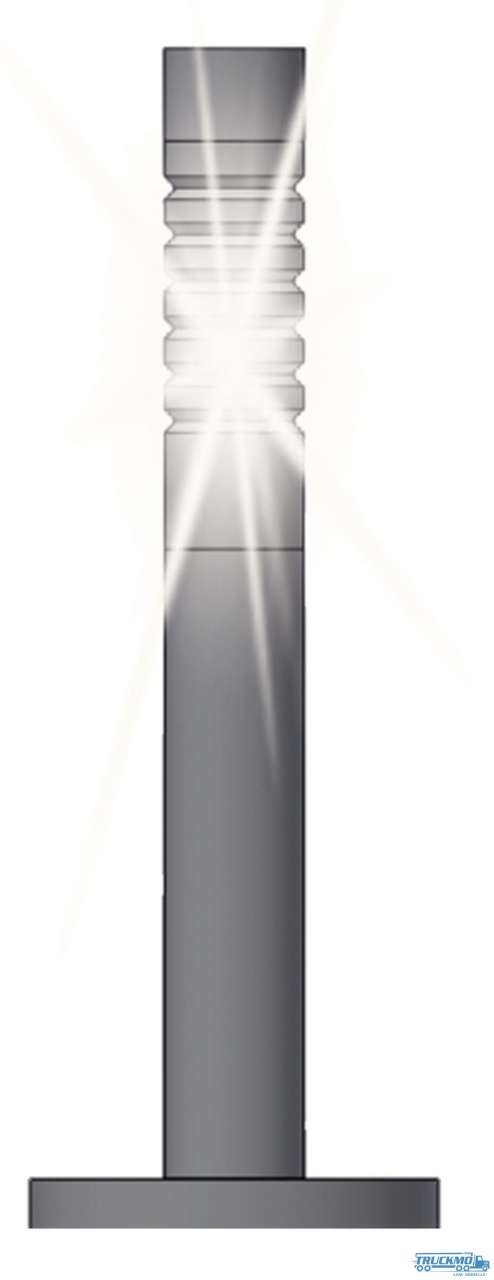 Kibri Pollerleuchten modern LED weiß 3 Stück 6162
