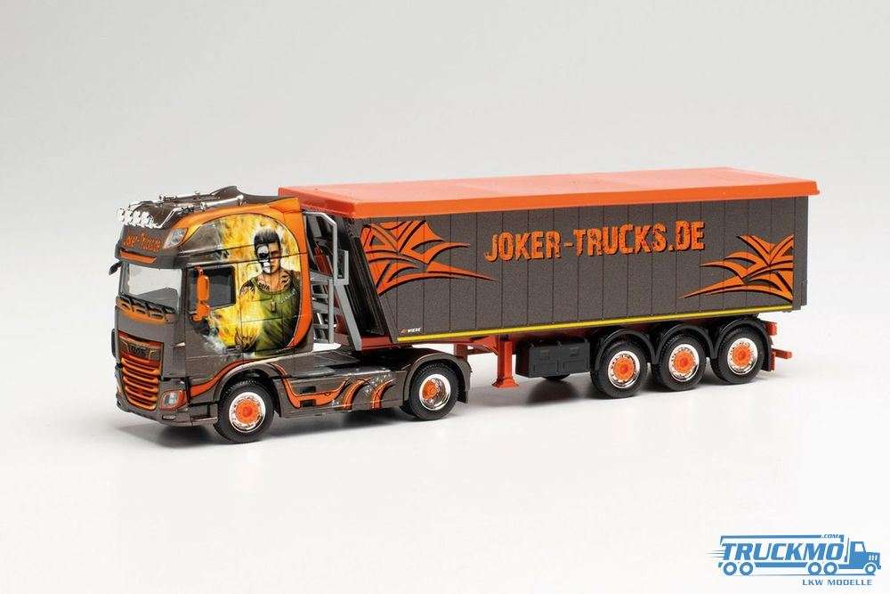 Herpa Joker Trucks DAF XF SSC dumper semitrailer 313827