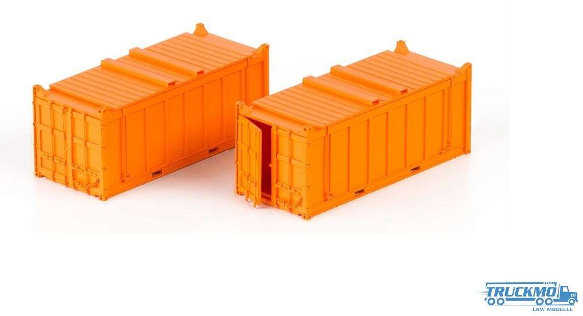PT Trains Set 2x 20ft Container OT DP DPRE9000857 + DPRE9001977 820802