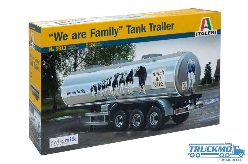 Italeri We are family classic tank trailer 3911