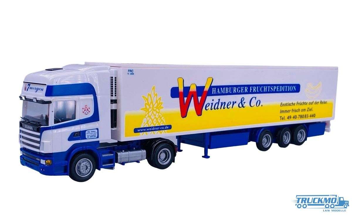 AWM Weidner &amp; Co. Scania 4 Topline Kühlkoffersattelzug 76012
