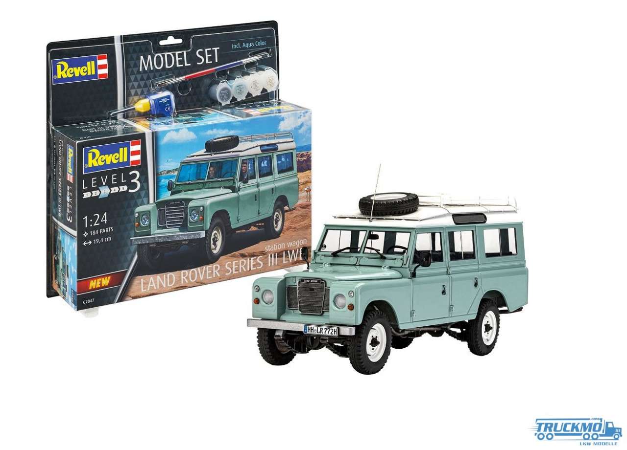 Revell Model Sets Land Rover Series III 1:24 67047
