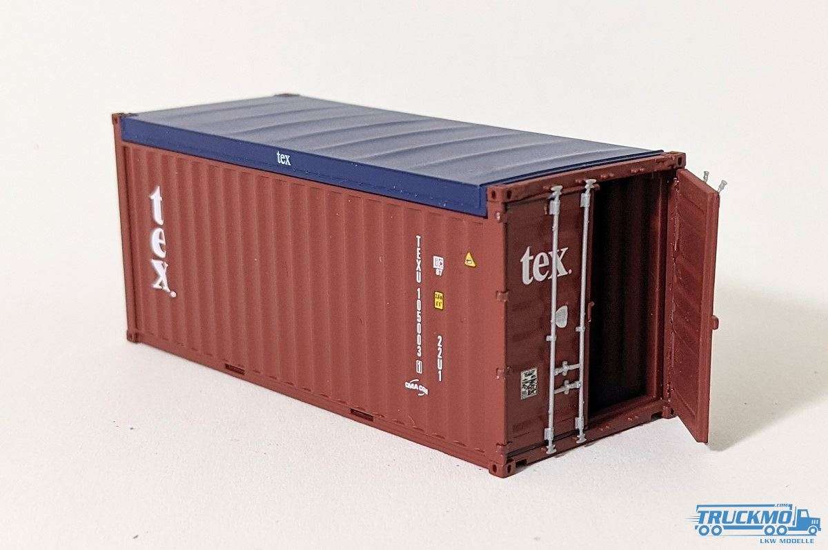 PT Trains TEX 20ft open top Container TEXU1048076 820508