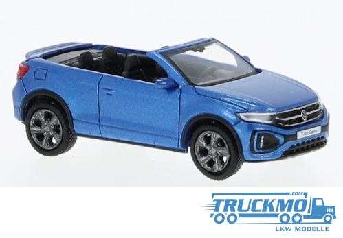 Brekina Volkswagen T-Roc Cabriolet 2022 blau 870603