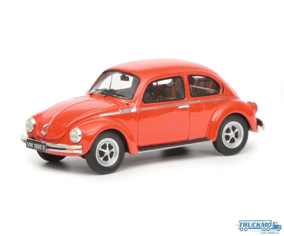 Schuco car model Volkswagen Beetle 1600-S Super Bug red 450903900