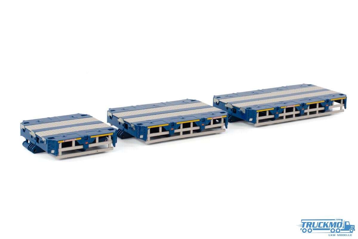 WSI Premium Line Scheuerle Inter Combi Spacers blue 04-2173