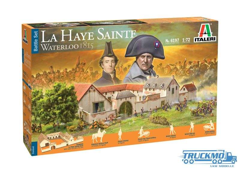 Italeri Battle-Set Waterloo La Haye Sainte 6197