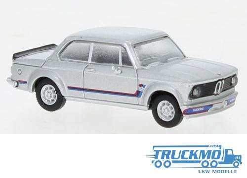 Brekina BMW 2002 turbo 1973 silver 870441