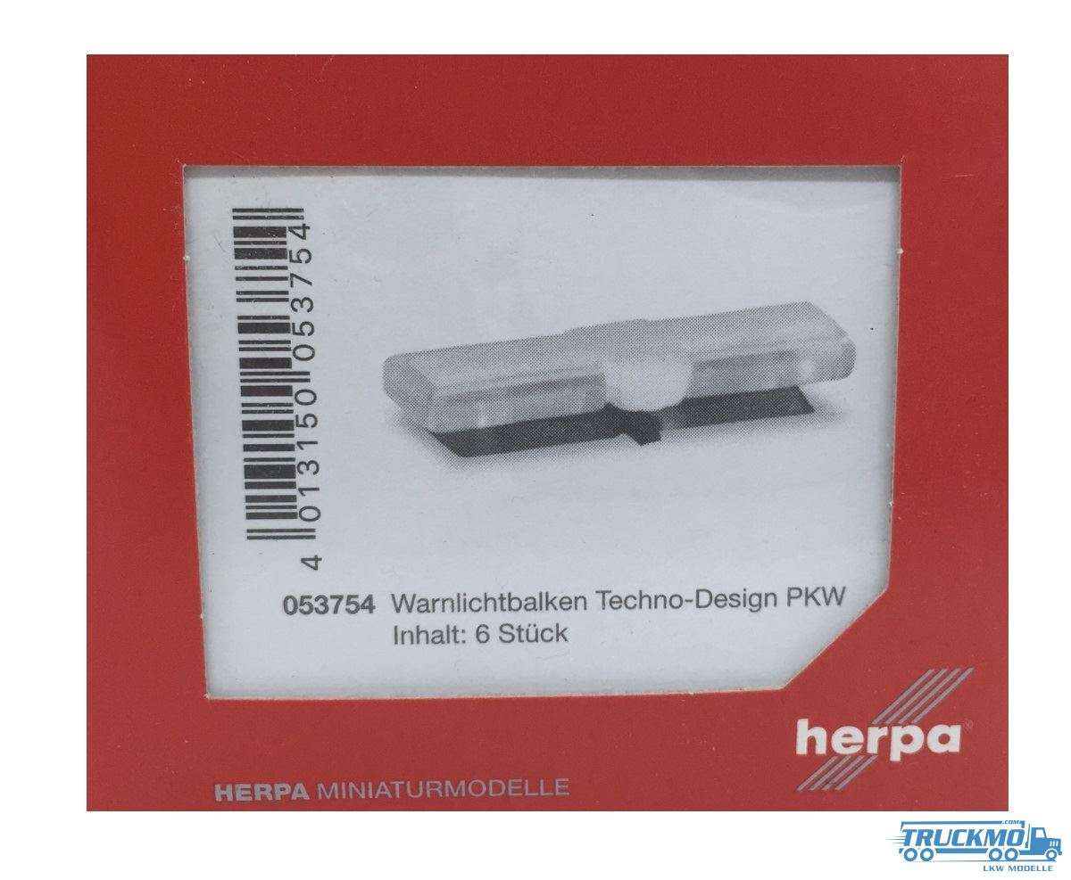 Herpa Warnlichtbalken Techno-Design 8000 PKW 053754
