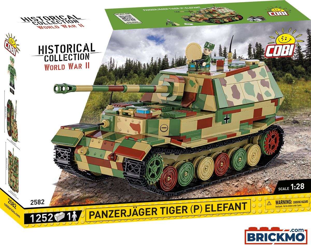Cobi Historical Collection World War II Panzerjäger Tiger(P) ELE 2582