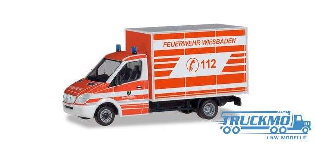 Herpa Wiesbaden fire department Mercedes-Benz Sprinter box 094511