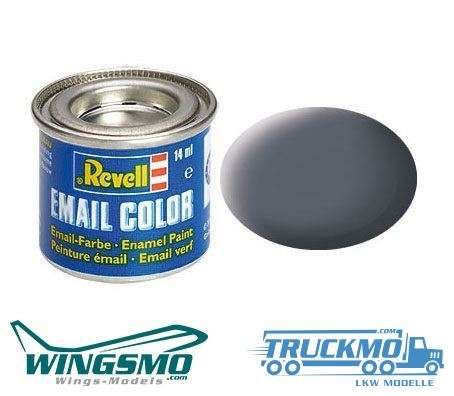 Revell Farbe Modellbau Email Color dusty grey matt 14ml RAL 7012 32177
