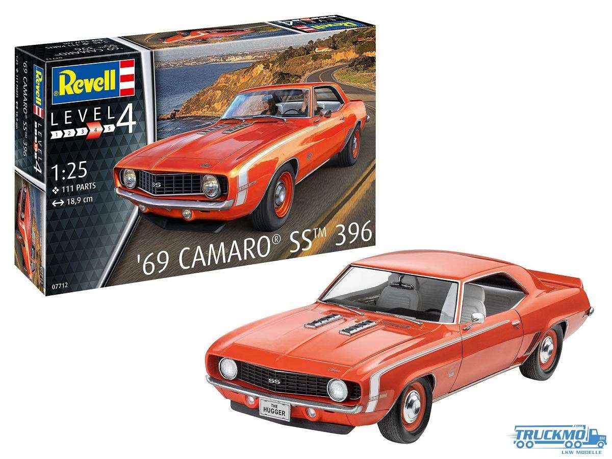 Revell Model kit 69 Camaro SST 396 07712