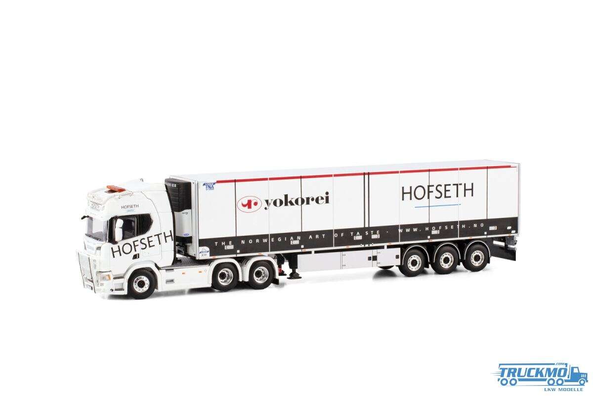 WSI Hofseth Scania R Highline CR20H reefer semitrailer 01-4222