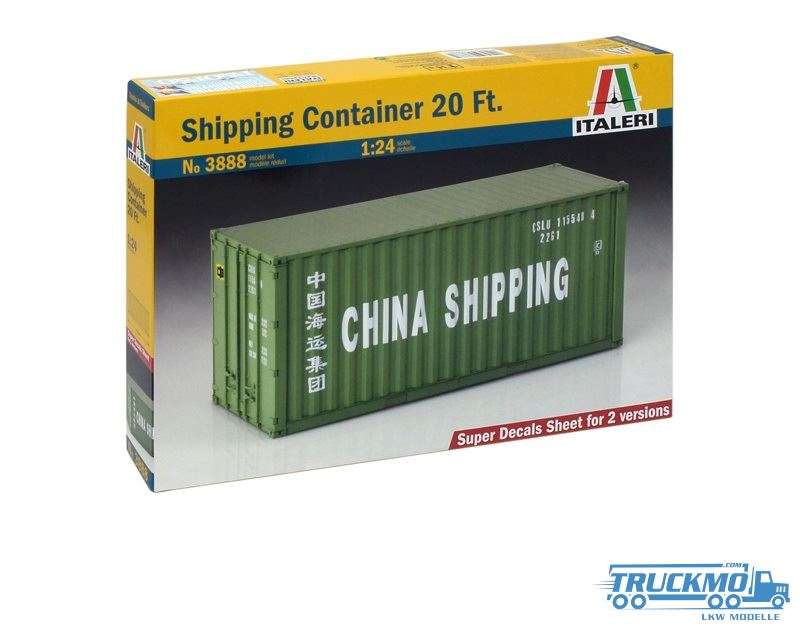 Italeri 20ft Shipping Container 3888