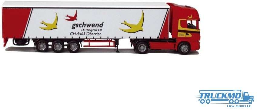 AWM Gschwend Scania R 4 Topline curtainside semitrailer 55094