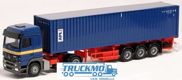 AWM Kreykenbohn/APL MB Actros container trailer 40 Ft. 75939
