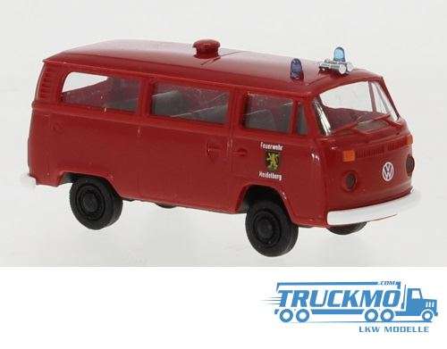 Brekina Feuerwehr Heidelberg Volkswagen T2 Kombi 1972 33155